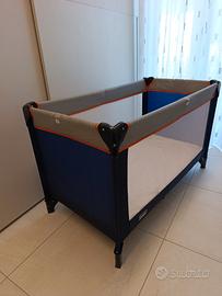 lettino campeggio Poupy con materasso pieghevole