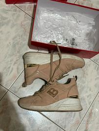 Sneakers Laura Biagiotti Beige / Cipria N. 39