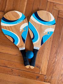 Racchettoni in legno Made in Brazil + pallina