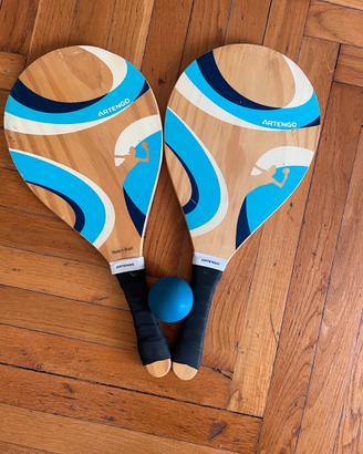 Racchettoni in legno Made in Brazil + pallina