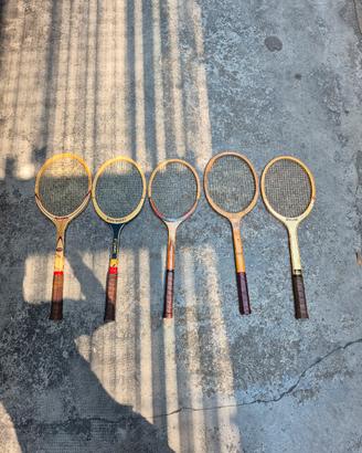 Racchette da Tennis Vintage