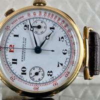 Eberhard & Co. Rare Vintage Oversized 18kt Gold