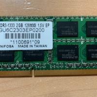 Memoria Ram Unifosa 2GB DDR3