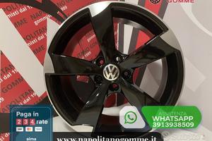 Cerchi Golf 5 6 7 8 tiguan t-roc 18 pollici neri