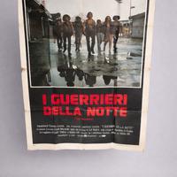 Manifesto originale I guerrieri della notte.