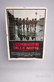Manifesto originale I guerrieri della notte.