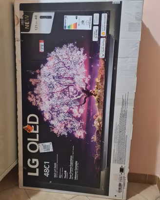 Scatola originale TV LG Oled C1 48" 
