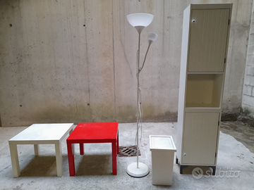 Lampada e porta rifiuti ikea LEGGERE BENE