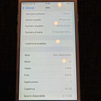 Iphone 6s Silver 16gb
