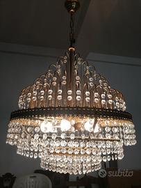 lampadario in cristallo