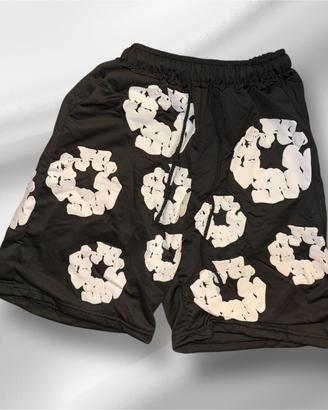 Pantaloncino denim tears