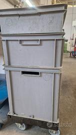 Carrello piu 3 contenitori 