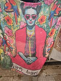 foulard si Frida Cahlo Viva Amor! Arte 