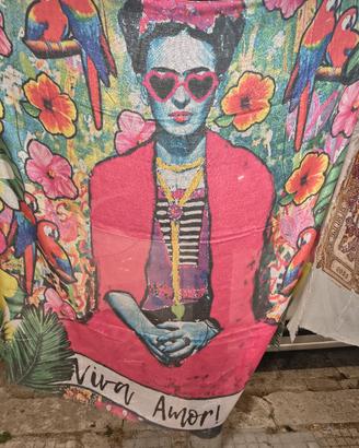 foulard si Frida Cahlo Viva Amor! Arte 