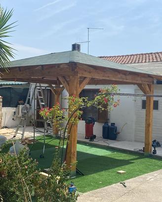 Gazebo in legno