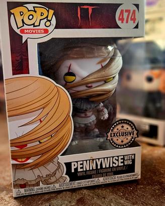Funko Pop! IT – Pennywise with Wig #474 
