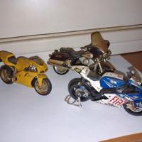 3 Modellini Moto riproduzioni perfette