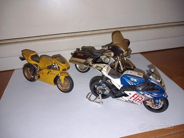 3 Modellini Moto riproduzioni perfette