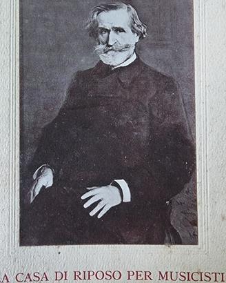 opuscolo "Casa di Riposo per musucisti" 