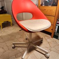 Sedia Ikea Eldberget rossa