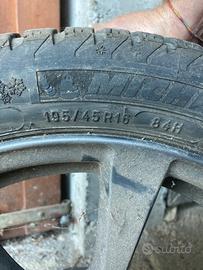 Cerchi +gomme  500 abarth