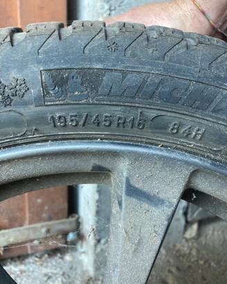 Cerchi +gomme  500 abarth