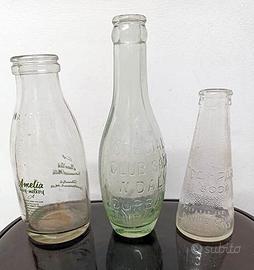 3 bottiglie vintage\antiche - leggi l'annuncio