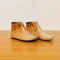 Paio forme scarpe neonato vintage anni 70