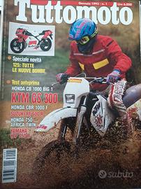 rivista TUTTOMOTO numero 1 del 1993