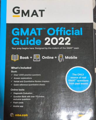 Gmat official guide 2022
