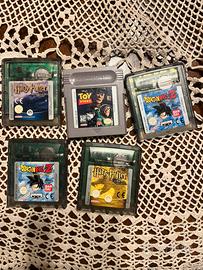 5 Giochi game boy color riservati originali e funz