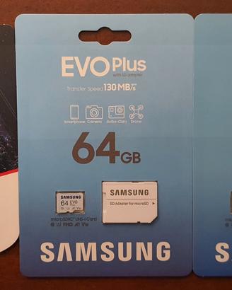Microsd samsung 64/128/256gb NEGOZIO BARI