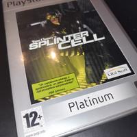 Splinter Cell ps2 Platinum 