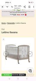 Lettino modello " Savana" Pali