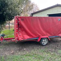 Carrello per trasporto veicoli da competizione