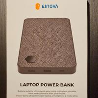 PowerBank Canvas Laptop 20000 mAh Einova Eggtronic