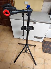 cavalletto manutenzione bicicletta 