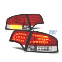 FANALI AUDI A4 B7 SEDAN 4-07 LED ROSSO CROMATO