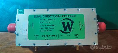 Werlatone Directional coupler (0.1 to 30 MHz) 500W