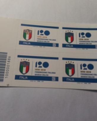 Francobolli Federazione Italiana Gioco Calcio 2018