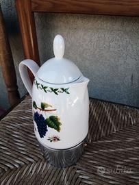 Caffettiera Maxwell Williams in allum. porcellana
