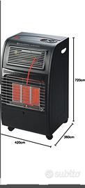 stufa a gas e ventilata