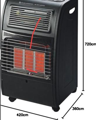 stufa a gas e ventilata