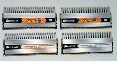 RAM Corsair XMS2 8GB (4x2GB) DDR2 800Mhz
