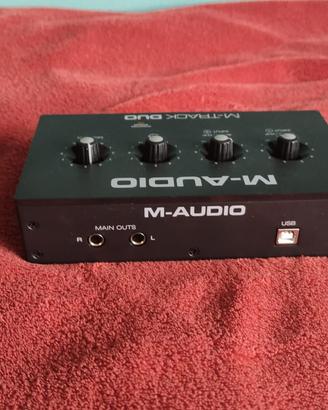 Scheda Audio M-AUDIO M-TRACK DUO