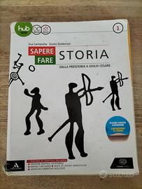 sapere fare storia dalla preistoria a giulio cesar