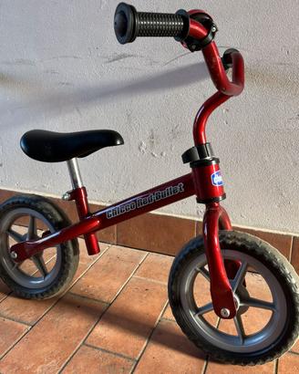 Bicicletta chicco senza pedali Red Bullet