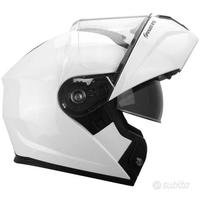 CASCO MODULARE MOTO SCOOTER CGM 507A BIANCO P/J DO