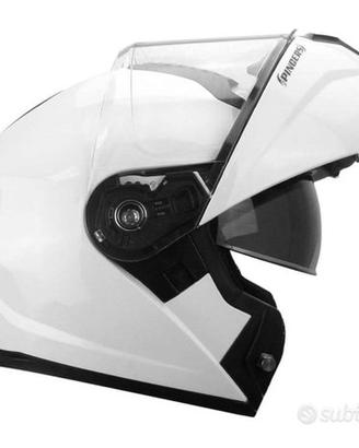 CASCO MODULARE MOTO SCOOTER CGM 507A BIANCO P/J DO