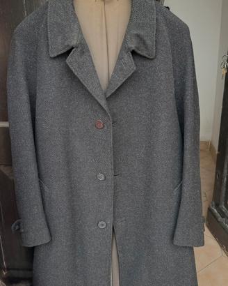 Cappotto grigio in pura lana